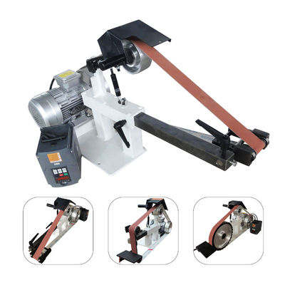 Vermogen 2,2 kW Industrial Belt Grinder Machine voor zand- en polijstwerkzaamheden