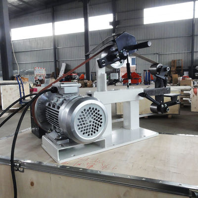 PMS2100 Automatische Desktop Small Metal Sanding Belt Machine Belt Grinder Machine met 1