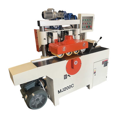 Kleine materiaalsplitser met hoge snelheid houten vierkant multi blade zaag en 11kW vermogen