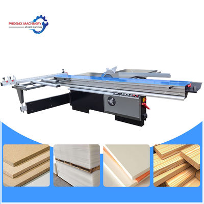 Phoenix Precision Houtbewerkingsmachine met dubbele lemmen Schuifzaag voor het snijden van hout