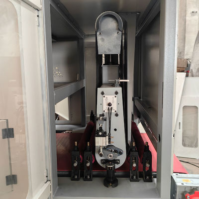 Makkelijk te bedienen metalen platte deburrerende trillende tumblerpoetsmachine met vacuüm