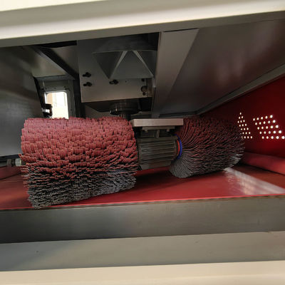 Vaste methode Negatieve druk en Magnetische zuiging Dual System Edge Rounding Machine