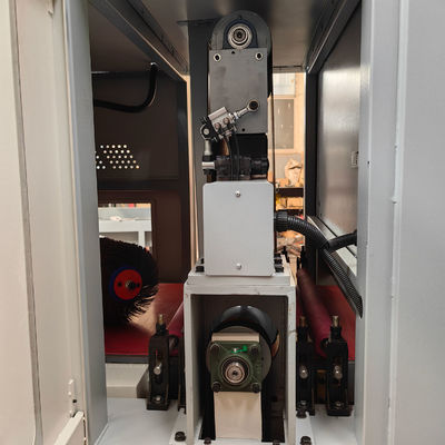 Krachtige 800 mm Automatische Metalen Deburring Chamfering Sanding Machine met 7.5kw * 2 Power