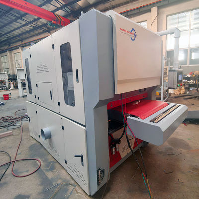 Makkelijk- te- R-G4-R800 slijppolijst Deburring Machine voor laser snijden plaat metalen borsten verwijdering