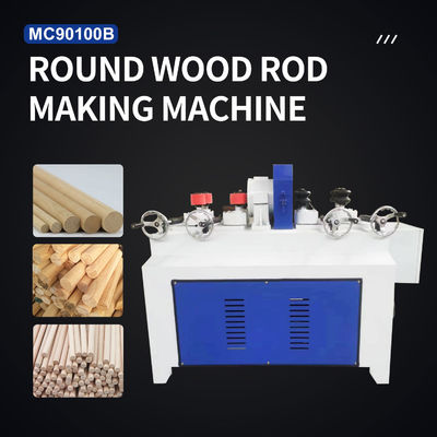 MC90100B Ronde houten staafmachine Geavanceerde ronde bezemstiftproductie gemakkelijker gemaakt