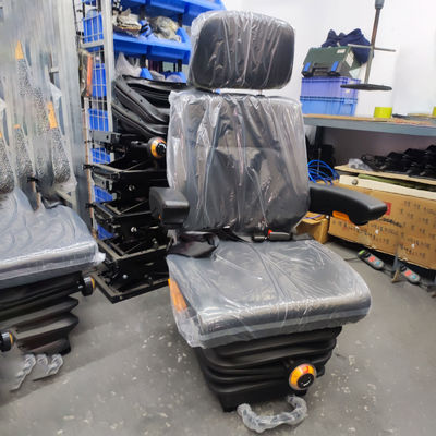 Bestuurdersstoel voor motorvoertuigen met PVC-materiaal en hoofdsteun met drie versnellingen