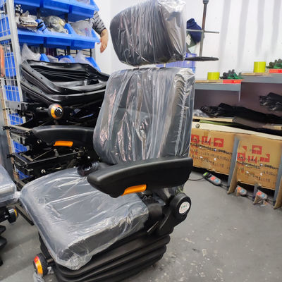 Bestuurdersstoel voor motorvoertuigen met PVC-materiaal en hoofdsteun met drie versnellingen