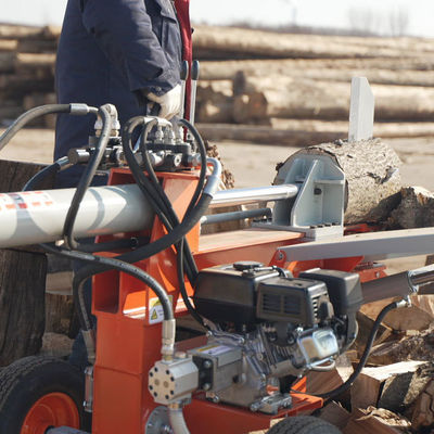 Log Splitter Machine Type pk Hydraulisch voor snel splitsen en snijden