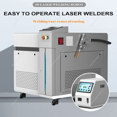Precision Welding Handheld Fiber Laser Welding Machine met 1500W Nozzles Gun Kit