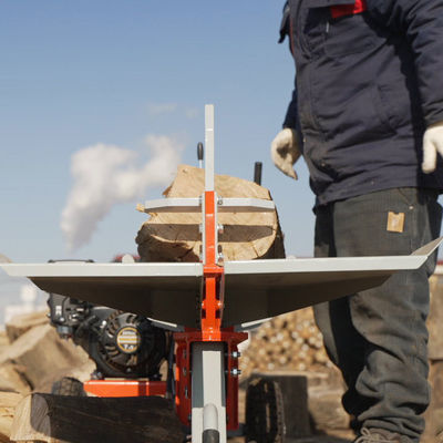 WP-182 Automatische dubbele cilinder hydraulische logsplitter voor het verwerken van brandhout thuis