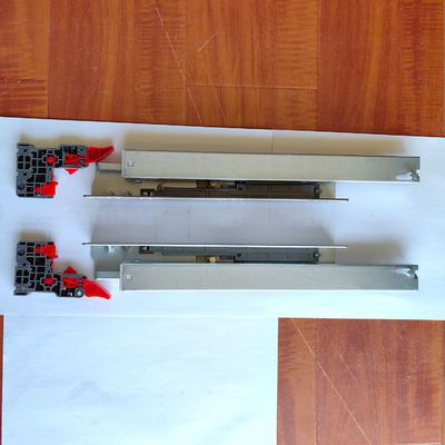 370 mm Min Kas Diepte Kas Laai Bottom Rebound 3-voudig Verborgen glijbaan 303BF-350