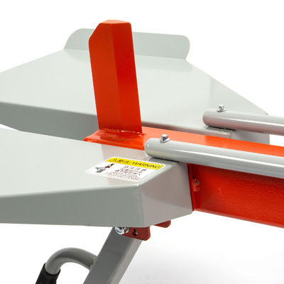 Vinnige houtsplitser 13T Kinetische logsplitter 1770*760*780mm 550mm Splitsing stroke