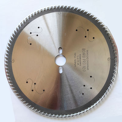 300 mm 96 Tanden Leer Platte tand Circulaire zaagblad voor het snijden van hout op schuiftafel