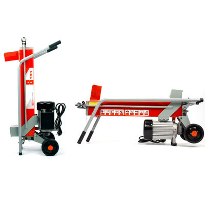 Elektrische houtsplitser 8 ton Mobiele houtsplitser voor thuissplitsing Diameter 50-400 mm