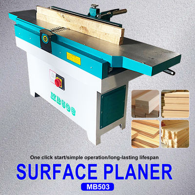 Industriële houtplaat Solid Woodworking 2500mm Long Table Wood Surface Planer Machine