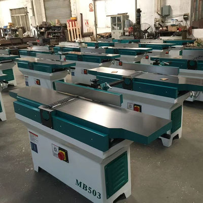 6 blad professionele houtplanermachine voor MDF-plankoppervlak MB503 dikteplaner