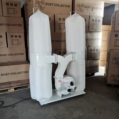 480*800 mm verzamelzak dubbeltrommelstofverzamelaar voor houtbewerkingsproductielijn