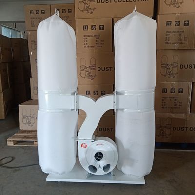 480*800 mm verzamelzak dubbeltrommelstofverzamelaar voor houtbewerkingsproductielijn