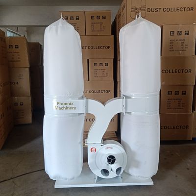Houtverwerkende draaibankstofverzamelaar met inlaatdiameter 3*100 mm