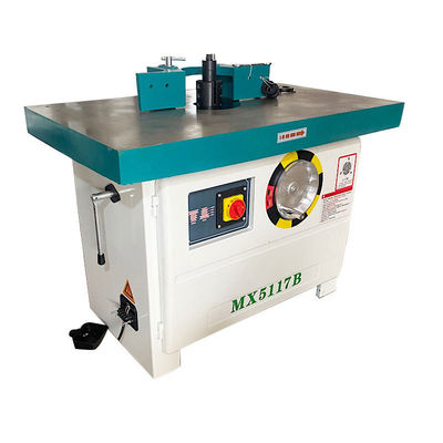Halfautomatische houtfreesvormmachine spindelvormmachine met kantelingsas en kantelingstafel