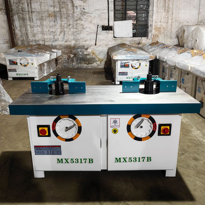 Max.Werkdikte mm 120 mm MX5317 Verticale dubbeleasse Houtbewerkingsfreesmachine