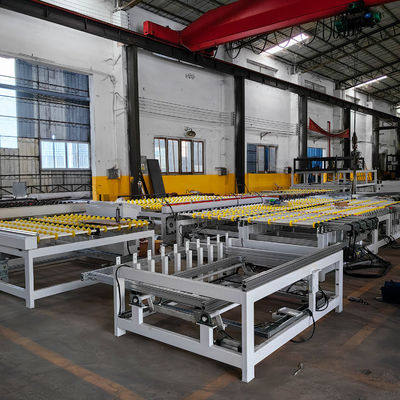 Veiligheidsglas-geharmeringsglas dubbelrandmachine met diagonale tolerantie van ± 0,5 mm/m