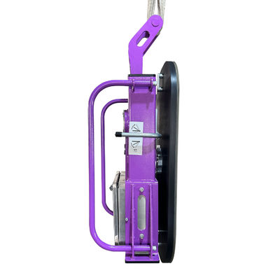 Kleine elektrische glazen zuigbeker voor de installatie van gordijnwanden