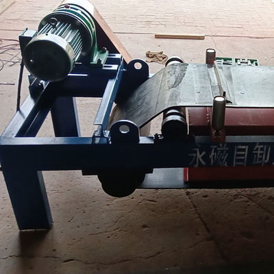 500 mm gordel industriële mijnbouw rollen zelf lossen magnetische scheider met hoge capaciteit