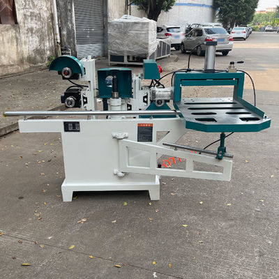MJ105 Precision Pneumatic Five Disc Saw Tenoning Machine Eén eind rechte spanningsmachine