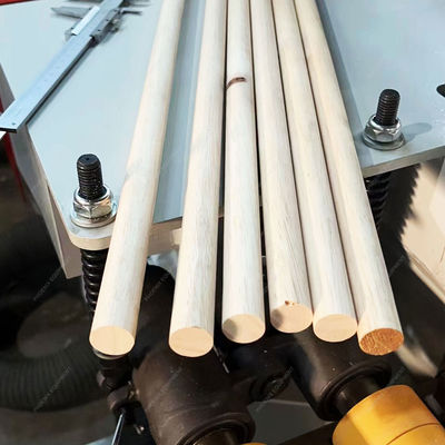 Functie Automatische hout rondstaaf maken schuurmachine voor houtbewerking proces