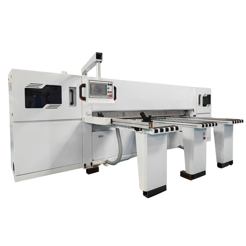 16.5kw Power Computerized CNC Automatic Wood Panel Cutting Beam Saw voor houtbewerking