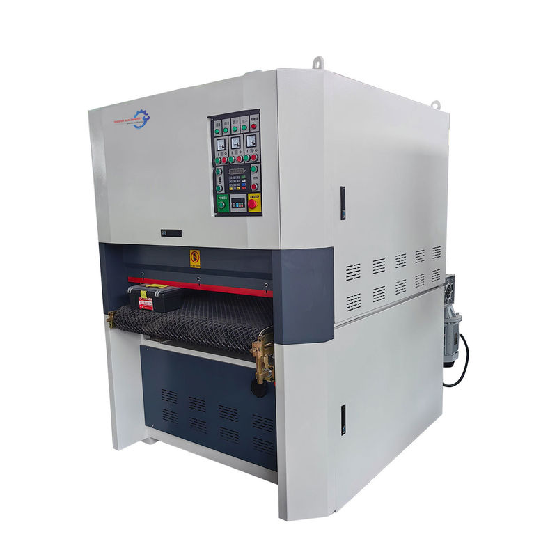 15kw Motor B-R-RP1000 Gemakkelijk te bedienen Industriële Houtwerk Breedplaner Belt Sanding Machine 1000mm