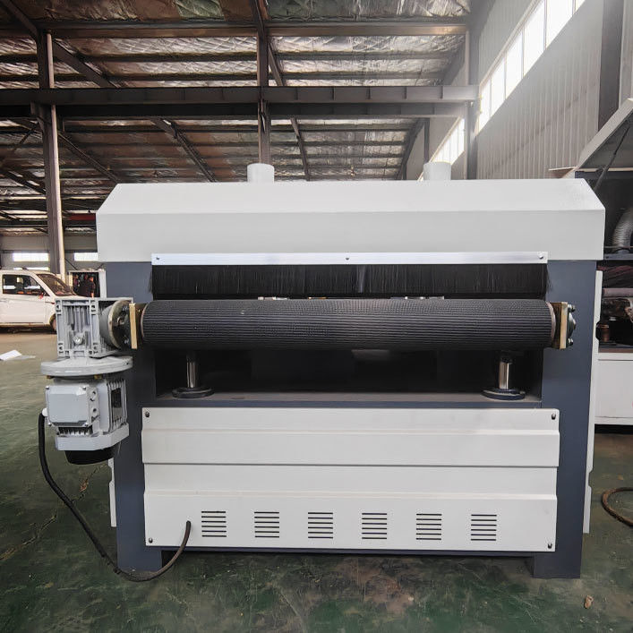 Min Werklengte 350 mm Volledig automatische houtplaatpoetsmachine voor massief hout