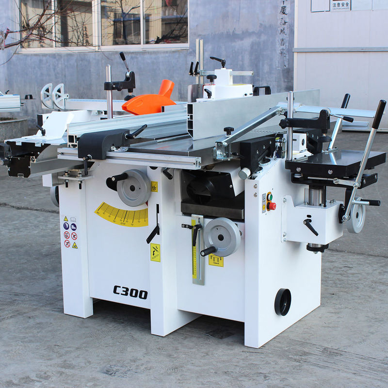 0-2kW 5 in 1 gecombineerd schuifpaneel zag spindel molder tafel houtbewerking planer machine