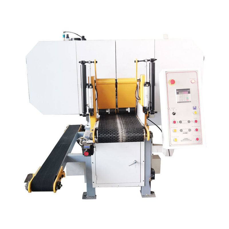 11KW-22KW Hoofdmotorkracht MJ400 Hoogspanningszaagmachine voor houtsnijden met wielen