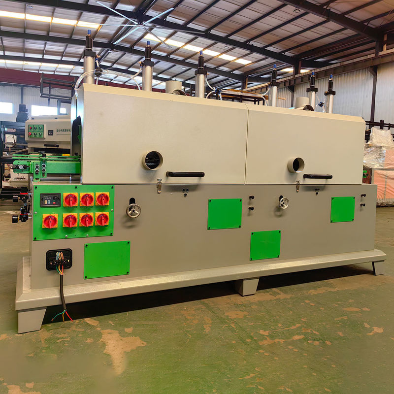 380V Houtbewerkingsfreesmachine Vierzijdige schuurmachine voor het verwijderen van boorplaten