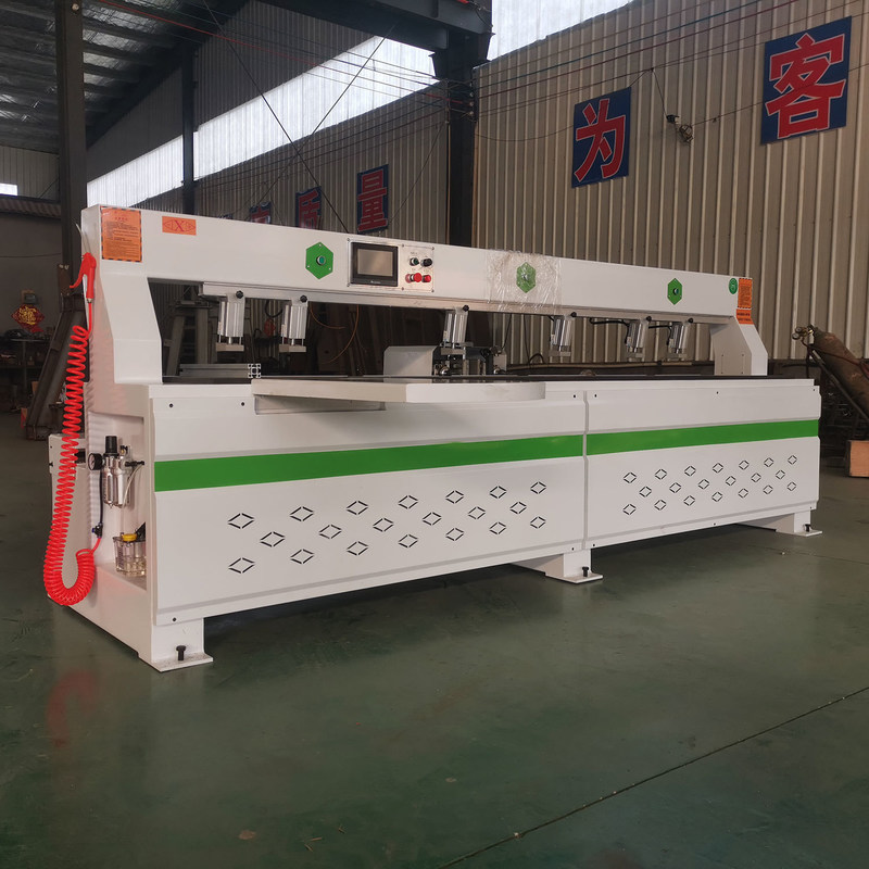 Houtpaneelmeubelen Horizontale Multi Spindle Boring Machine met 750W 400W Spanning