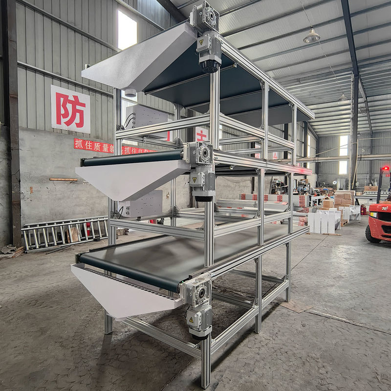 Makkelijk te bewerken houtbewerkingsmachines Bandconveyor voor meubelproductie 400W vermogen