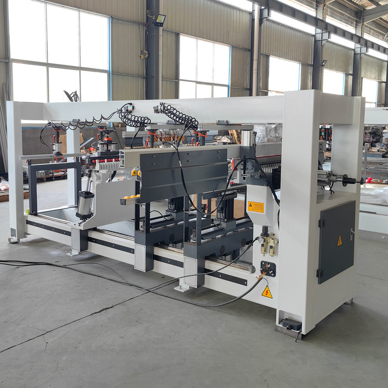 Verticale bewerkingsgaten Afstand 140-2550mm Luchtdruk 0,6-0,8MPa Multi Boring Machine
