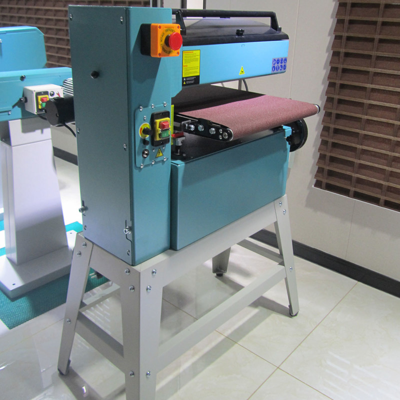 PS460A Houtwerkgereedschap Variabele snelheid Drum Sander 1120x450mm Conveyor Sandpaper Grootte