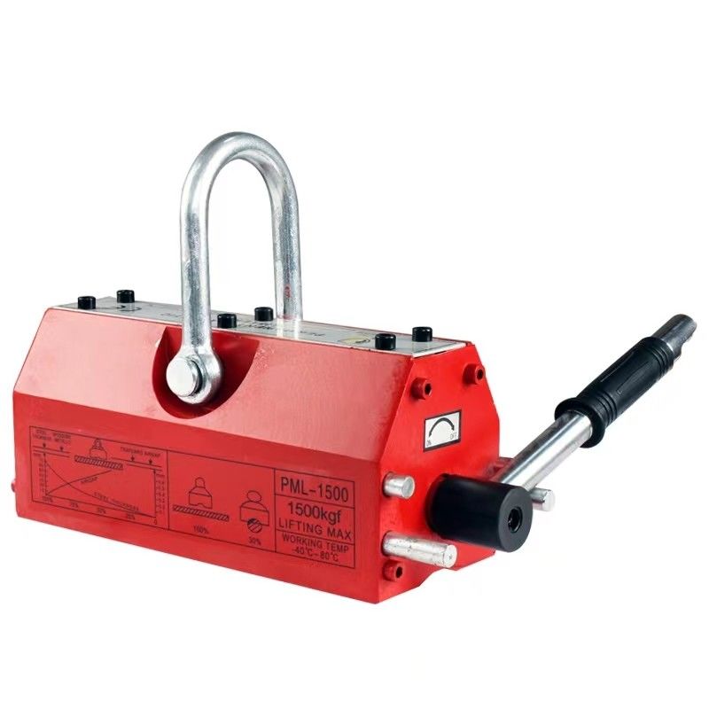 20 kg Max Spanning Industrial Permanent Boule Magnet Magnetische Lifter voor Ronde Stalen Plaat