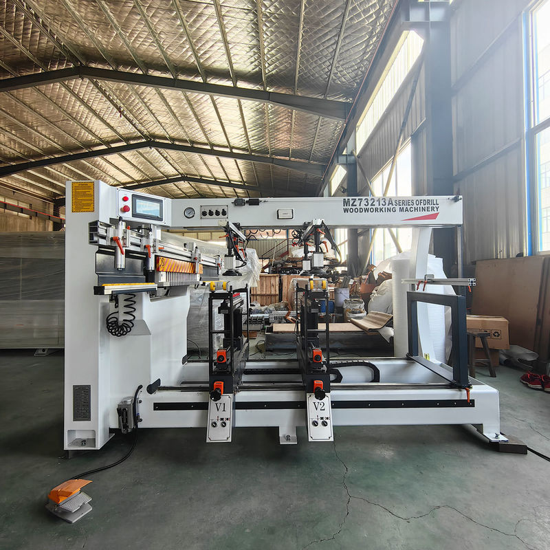 nauwkeurigheid MZ73213A Row Drilling Punching Machine en Three Rows of Multi-Axis Woodworking Drilling Machine