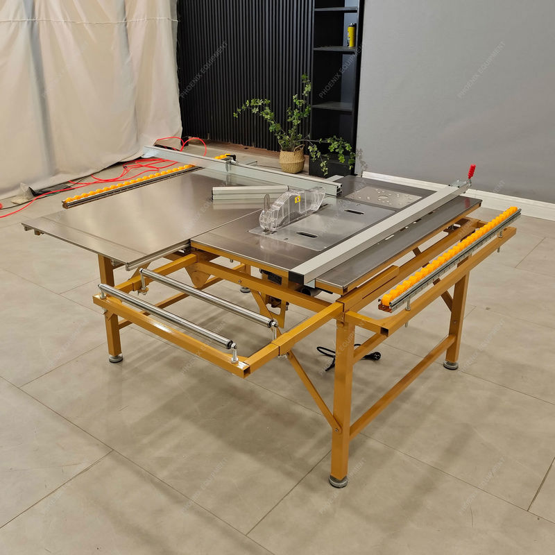 Stofvrije vouw-schuiftafelzaagmachine voor houtwerk Snijmachine tot 2800 mm lengte