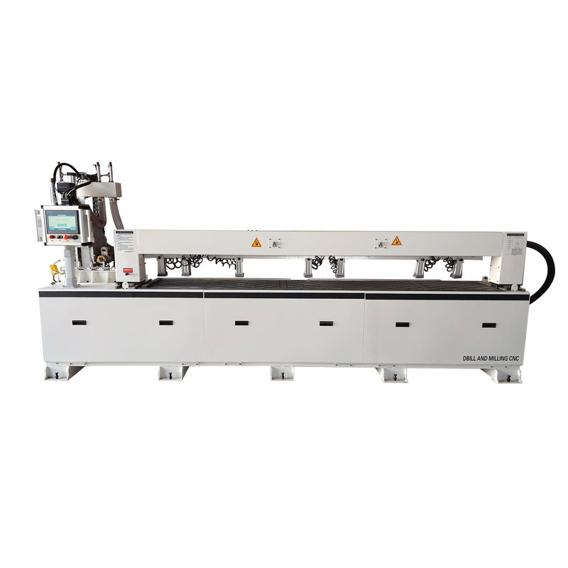 Panelmeubelen CNC-boor- en slote-integratie-machine Houtbewerkingscentrum