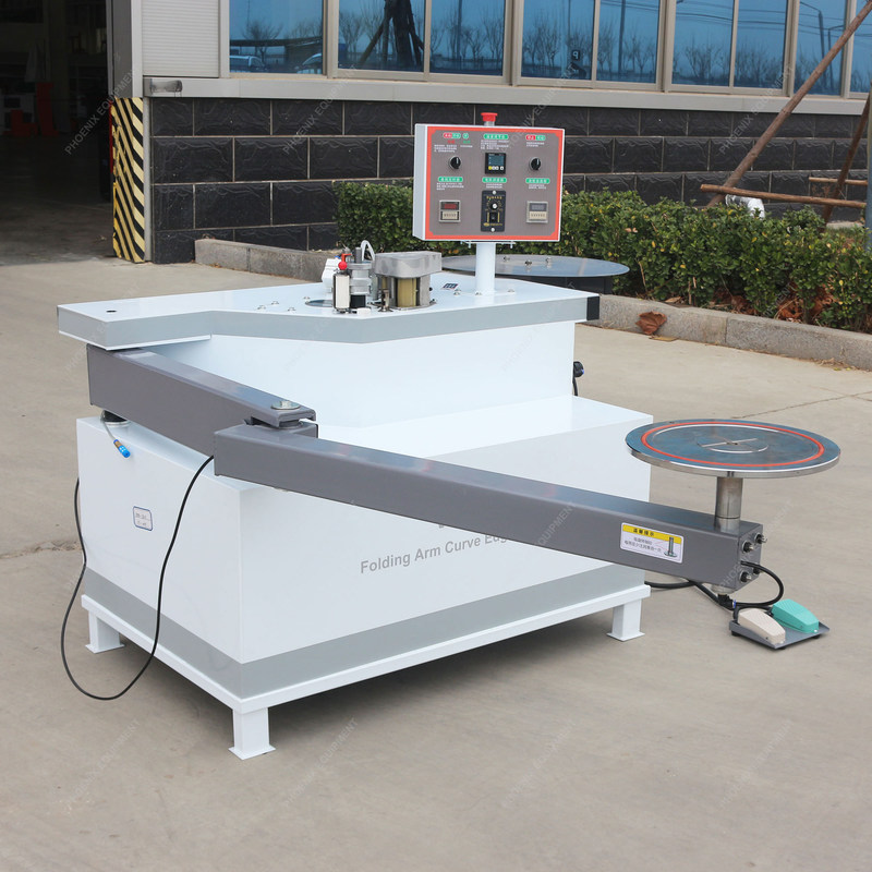 Volledig automatische W-3 vouwarm randbinder voor MDF en houtbewerking PVC randmachine