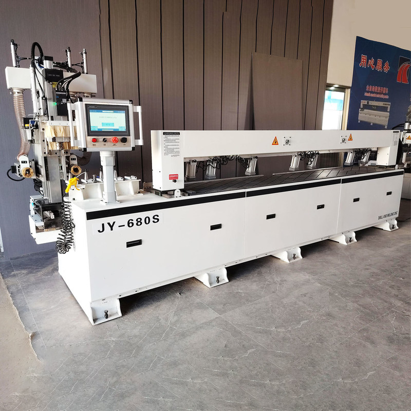 12kw automatische cnc meubel deur slot scharnier punch onzichtbare slotmachine