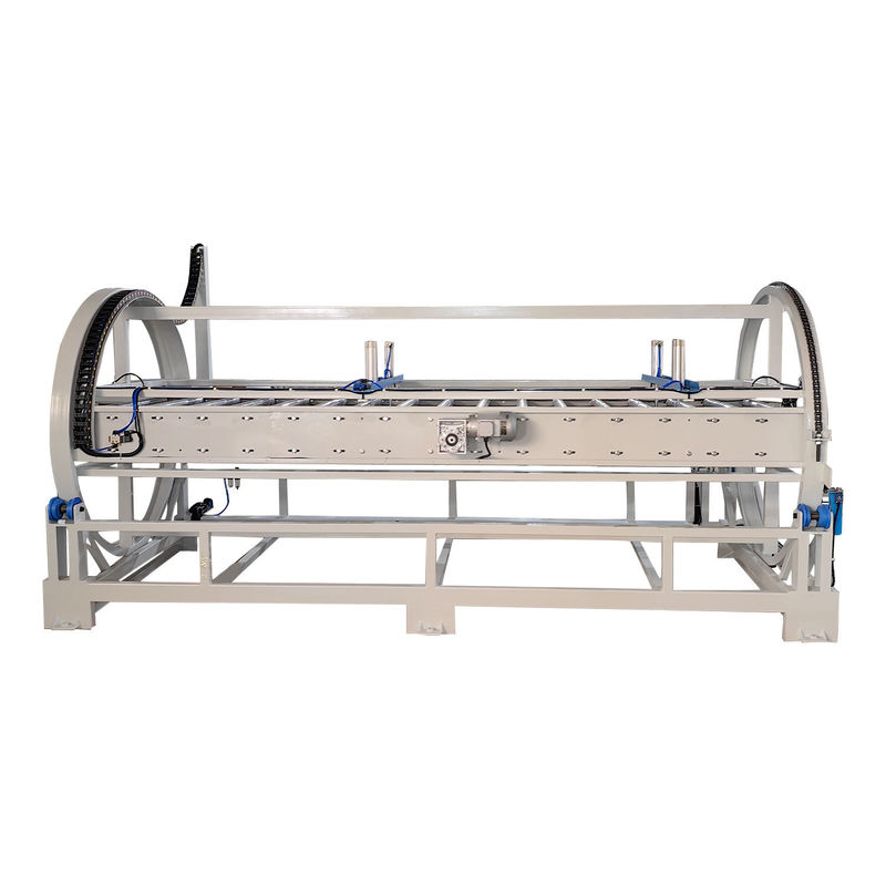 180 graden stuur omkering machine voor hoge productiviteit houten deur productielijn