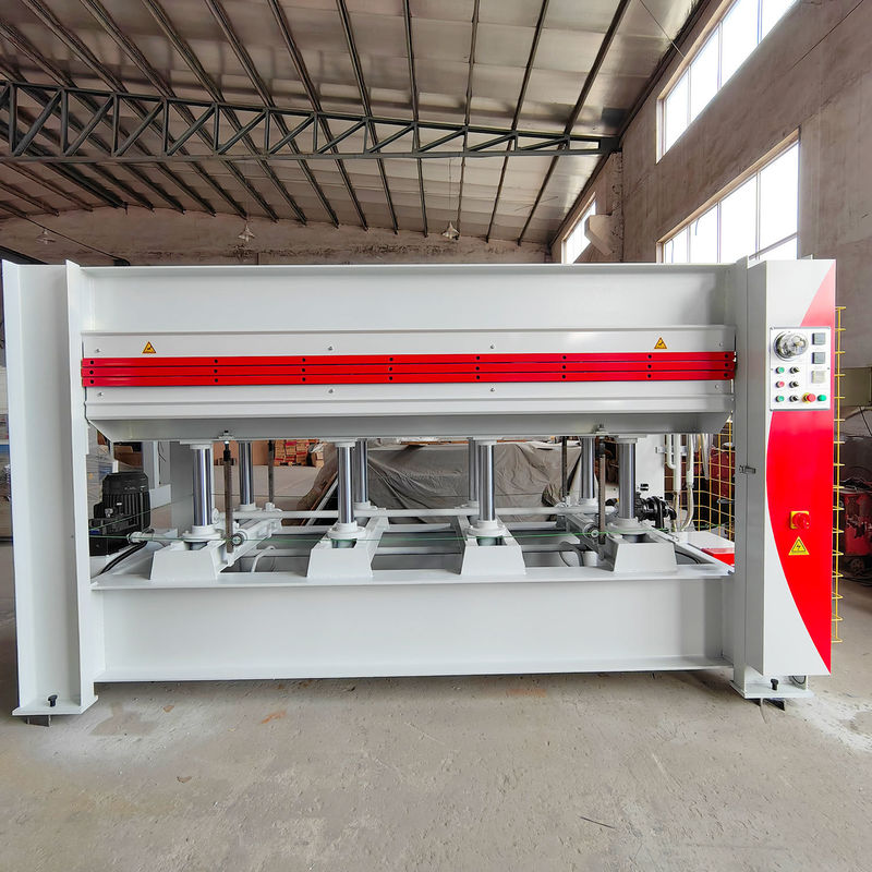 2-laag 120 ton houtbewerking Hydraulische warmpers met elektrische verwarming en thermische olie