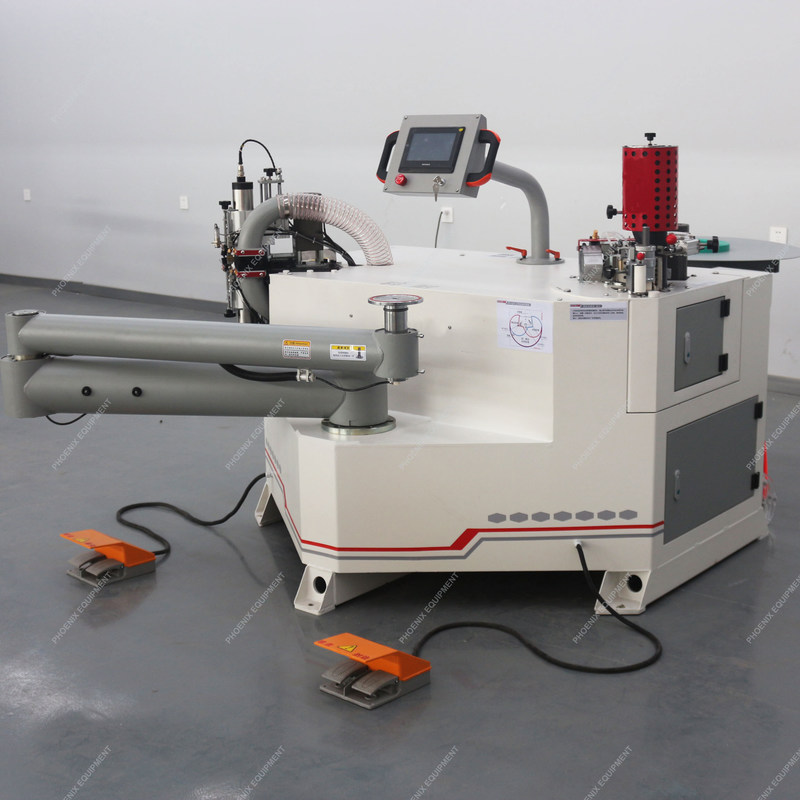 PM-620-3 Houtbewerking Volledig automatische vouwarm rand Bonder gebogen rand banden machine