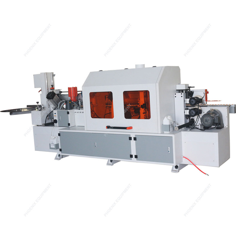 4500*1100*1640mm F350 Schuine rechte automatische randbandmachine 45 graden randbandmachine 8mm